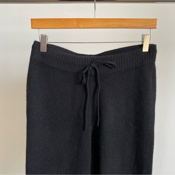 Unsubscribed black cashmere joggers M NWT - Picture 4 of 11